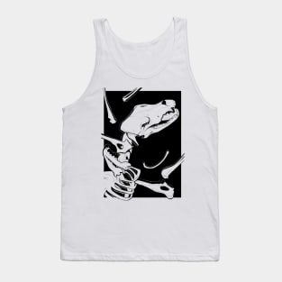 Dog Skeleton Tank Top